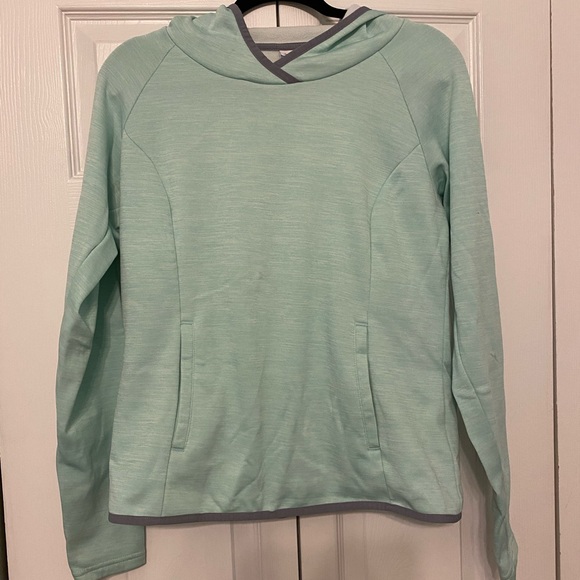 Mint Green Columbia Hoodie - Picture 1 of 4